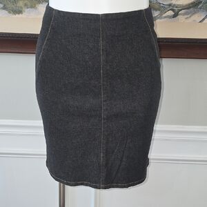 LOFT Charcoal Pencil Skirt